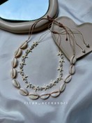 تصویر گردنبند ستاره دریایی و صدف ست کامل 