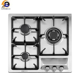تصویر اجاق گاز استیل رومیزی استیل البرز  S-3551 i Steel AlborzS-3551 i Tabletop Steel Gas Stove