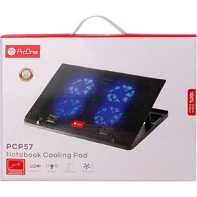 تصویر پایه خنک کننده لپ تاپ پرووان مدل PCP57 ا ProOne PCP57 Coolpad ProOne PCP57 Coolpad