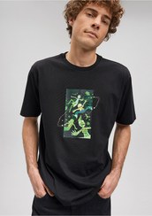 تصویر تیشرت مردانه مشکی ماوی | 611972 