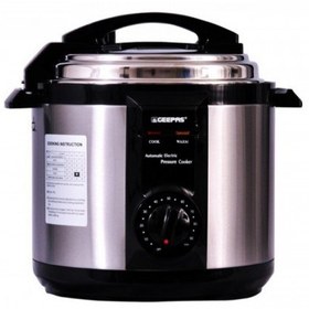 تصویر زودپز برقی جی پاس مدل GPC307-6L Geepas GPC307-6L Electric Pressure Cooker