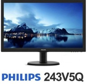 تصویر مانیتور 24 اینچ philips 243v5q hdmi/dvi/vga استوک philips 243v5q hdmi/dvi/vga