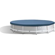 تصویر درپوش استخر فریمی گرد قطر 366 اینتکس 28031 intex 28031