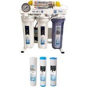 تصویر دستگاه تصفیه آب خانگی MaxTec X600 (شیربرداشت تک) + پک3عددی فیلتر(1.2.3) 