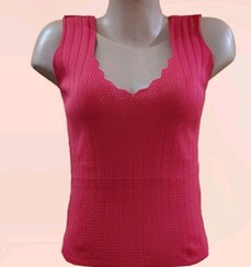 تصویر تاپ یقه دلبری 