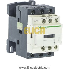تصویر کنتاکتور اشنایدر 12 آمپر 220 ولت AC 