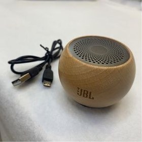 تصویر اسپیکر بلوتوثی مینی قابل حمل مدل MINI WOOD Portable mini bluetooth speaker MINI WOOD model