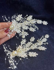 تصویر ریسه موی عروس کد 701 