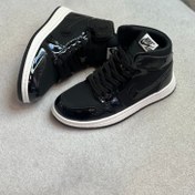تصویر کتونی air jordan1 مشکی ورنی Air Jordan1 high