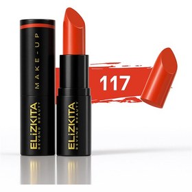 تصویر رژ لب جامد 3بعدی الیزکیتا شماره 117 