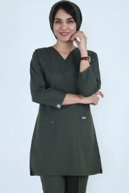 تصویر اسکراب پزشکی زنانه مدل الگانت 