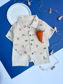 تصویر بلوز شلوارک هویجی 124 