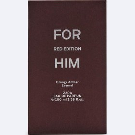 تصویر عطر 100ML / 3.38 oz FOR HIM RED EDITION برند زارا 