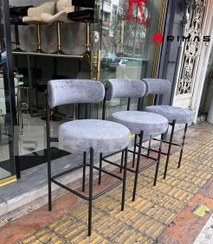 تصویر صندلی کانتر ثابت مدل تدی 