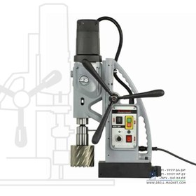 تصویر دریل مگنت یوروبور 100 میلی متر قلاویز زن مدل EDO-100 S T Euroboor Magnetic Drilling Machine ECO.100 S T