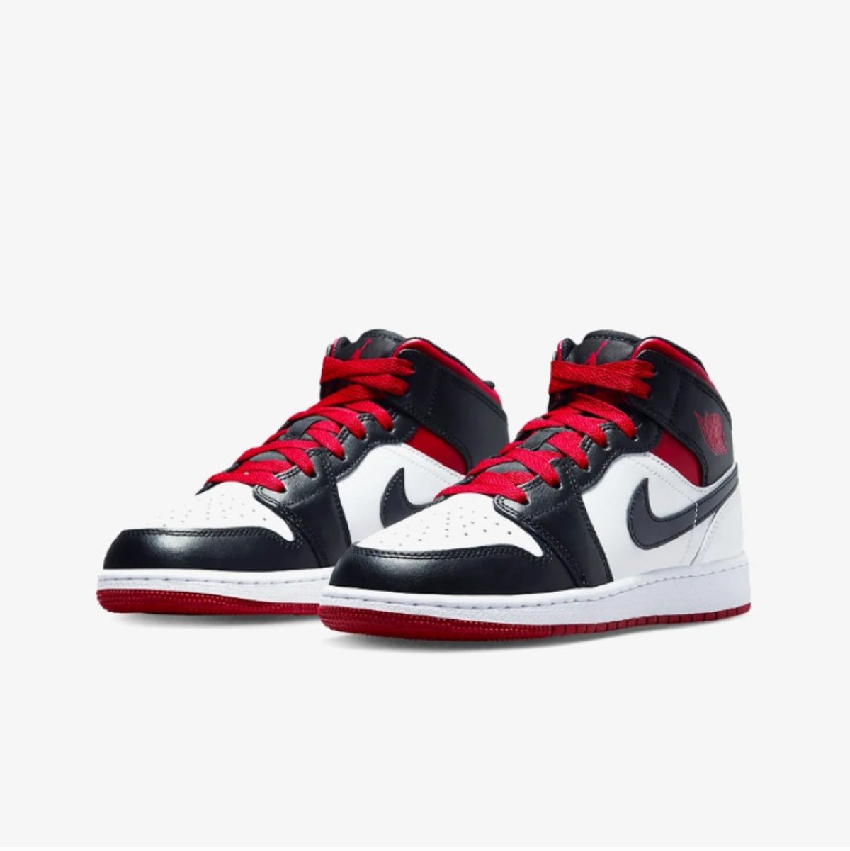 jordan 1 mid rouge gym