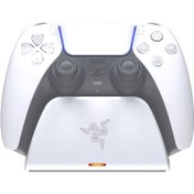 تصویر Razer Quick Charging Stand for PS5 - White خرید پایه شارژر Razer برای دسته PS5 - سفید