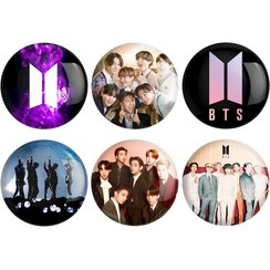 تصویر پیکسل خندالو گروه بی تی اس (BTS) 