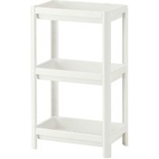 تصویر قفسه سه طبقه حمام ایکیا مدل VESKEN 