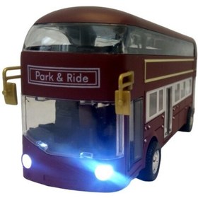 تصویر ماشین فلزی اتوبوس دو طبقه لندن به قیمت مناسب 
