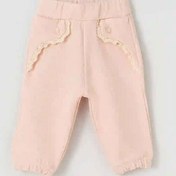 تصویر شلوار نوزادی دخترانه رنگ صورتی طرح رافائلا نیلی nili 