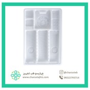 تصویر سینی یکبار مصرف 400 گرمی زلال طب شیمی 