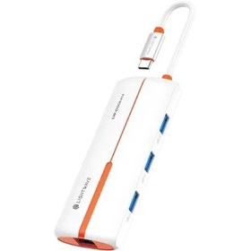 تصویر داک Lightwave LW-DOCK-61A USB-C 6 in 1 
