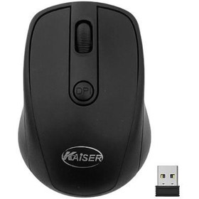 تصویر موس بیسیم kaiser-k213 به همراه موس پد هدیه 