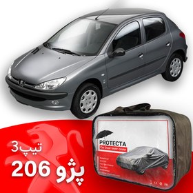تصویر چادر پژو 206 تیپ 3 