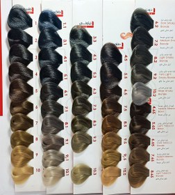 تصویر رنگ مو مدیا بلوند خاکستری خیلی روشن شماره 9.1 حجم 100 میلی لیتر Media Very Light Ash Blonde Hair Color No.9.1 100ml