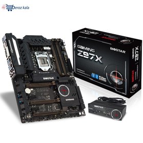 تصویر مادربرد بایوستار مدل GAMING Z97X Ver. 5.1 Biostar GAMING Z97X Ver. 5.1 LGA 1150 Motherboard