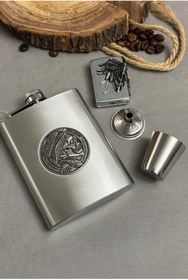 تصویر بطری جیبی ان بی کو مدل اسکلت 