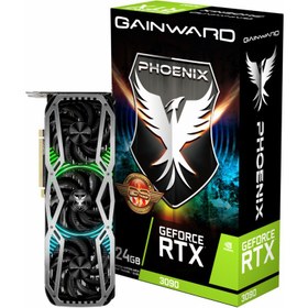 تصویر کارت گرافیک گینوارد RTX 3090 Phoenix حافظه 24 گیگابایت gainward GeForce RTX 3090 Phoenix 24GB Graphic card