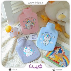 تصویر کیسه آب گرم مخملي اسب تکشاخ Cute Unicorn Hot Warm Bag 