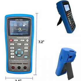 تصویر ال سی آر متر GPS با فرکانس 100KHz مدل GPS-132C ( اصلی ) MULTIMETER