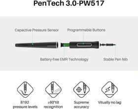 تصویر HUION KAMVAS 22 Plus Graphics Drawing Tablet Pen Display with Full-Laminated QD LCD Screen 140 s RGB Android Support Battery-Free Stylus 8192 Pen Pressure Tilt Adjustable Stand - 21.5inch - ارسال 15 الی 20 روز کاری 