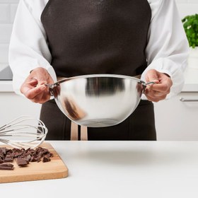 تصویر کاسه استیل بن ماری KLOCKREN 