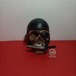 تصویر مجسمه مدل جمجمه کد 14 