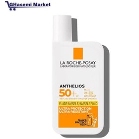 تصویر فلوئید ضد آفتاب لاروش پوزای بی رنگ 50 میل (اصل) La Roche-Posay invisible Sunscreen fluid SPF50 50ml