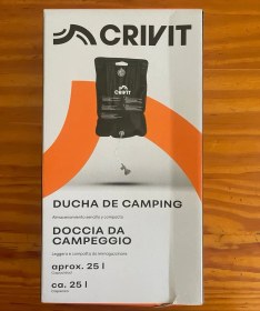 تصویر دوش بادی کمپینگ ۲۵لیتری مارک crivit 