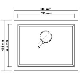تصویر شستشو MORGANIT GN 60 گرانیت EVIYE SUPER WHITE سولیدو Solido 