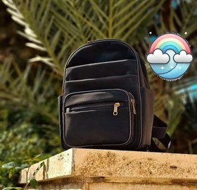 تصویر کوله پشتی مشکی 