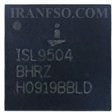 تصویر آی سی لپ تاپ Intersil ISL9504BHRZ 