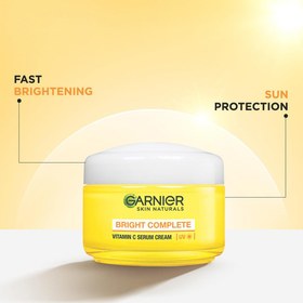 تصویر سرم کرم ویتامین سی روشن کننده گارنیر مدل Light Complete Garnier Vitamin C Serum 30ml