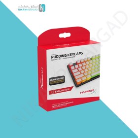 تصویر مجموعه کامل کیبورد مکانیکال هایپر ایکس HyperX Pudding Keycaps HKCPXP-WT-US/G2 