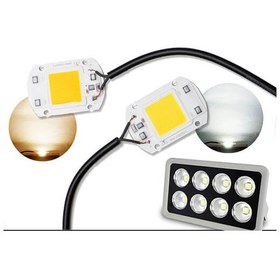 تصویر LED COB مهتابی 50W 220V با درایور داخلی 