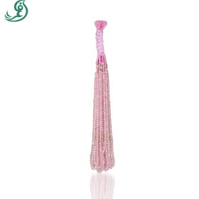 تصویر تسبیح کریستال نمره ۶ با ۱۰۰ دانه 