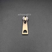 تصویر سرزیپ۵ ویِنا ( زیپ دندانه فلزی) - برنز 