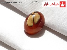 تصویر نگین عقیق باباقوری کد 123995 