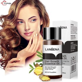 تصویر قطره رشد مو لانبنا Lanbena hair growth essential oil